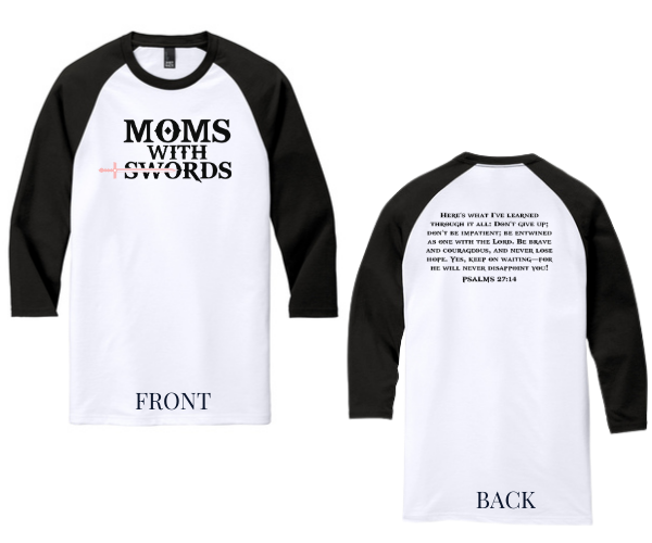 Baseball tee with MWS logo for Entwined Session